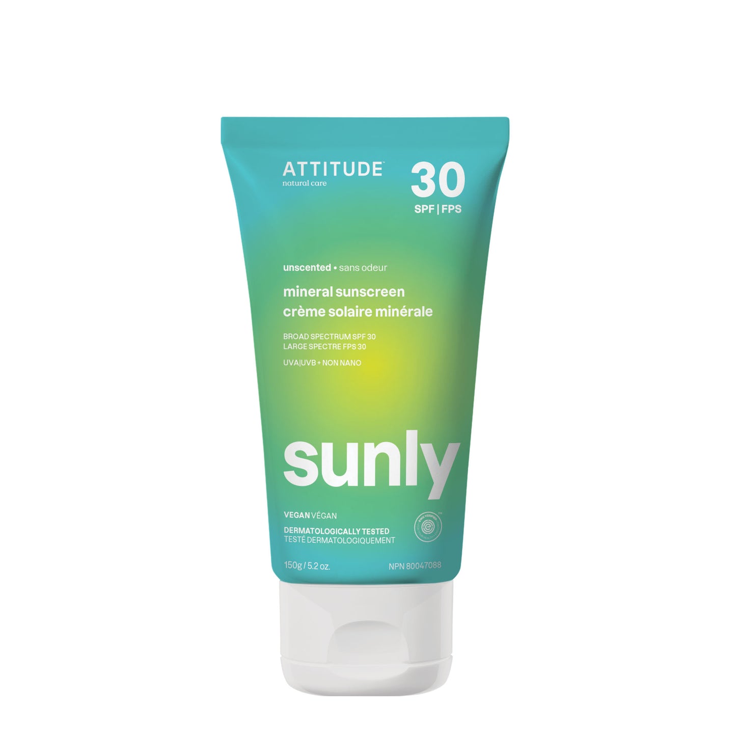 Crème solaire minérale FPS 30