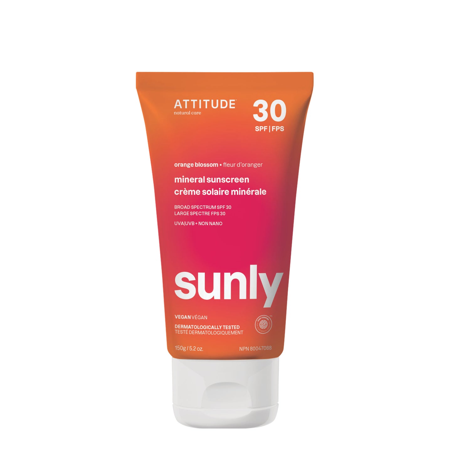 Crème solaire minérale FPS 30 : Sunly