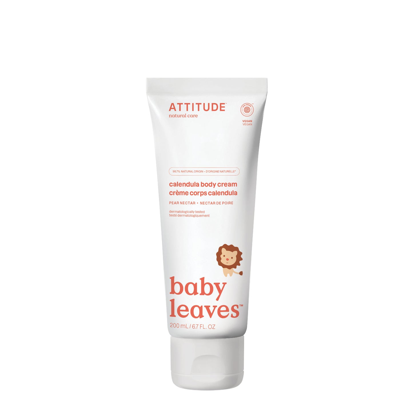 16712 ATTITUDE Baby Leaves™ - Crème corps pour bébé - Nectar de poire _fr?_main?