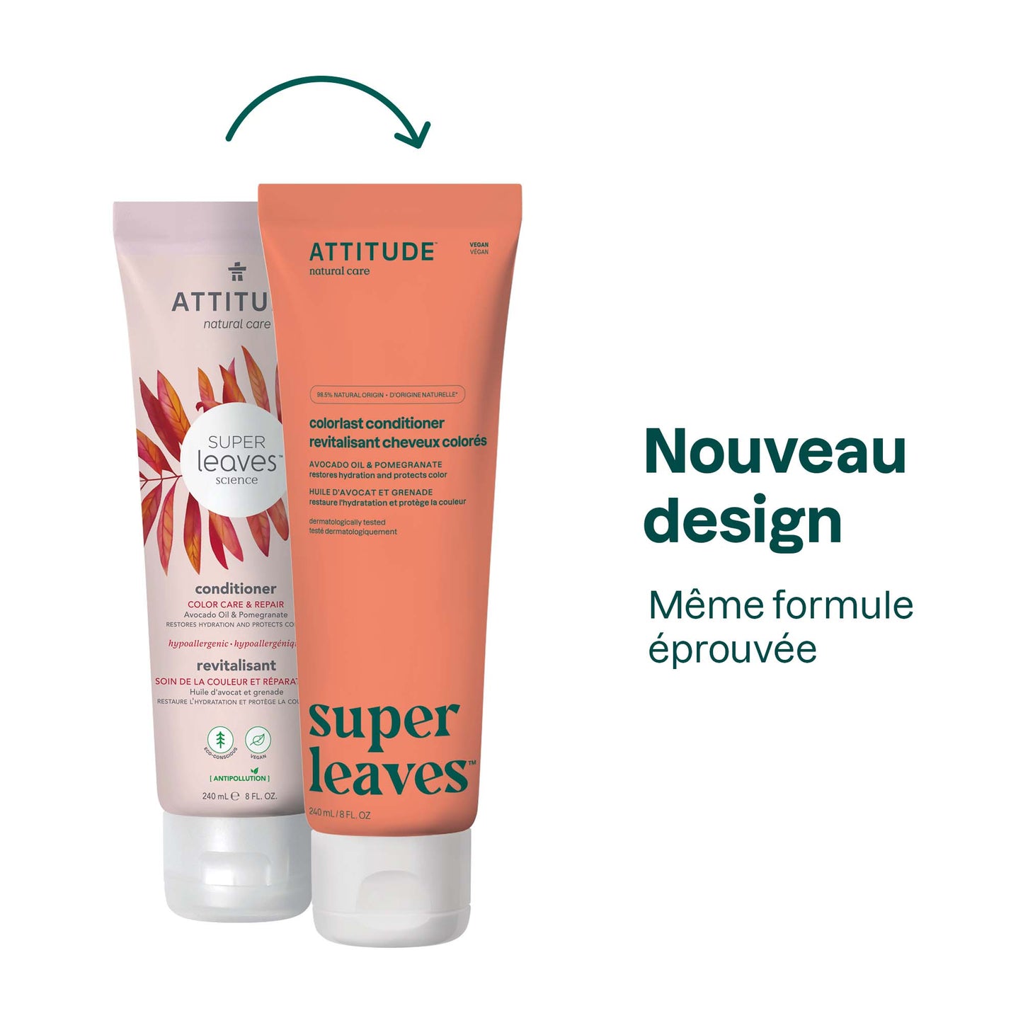 11194 ATTITUDE Super Leaves™ - Revitalisant Naturel Pour Cheveux Colorés certifié EWG 11194_fr? 240 mL