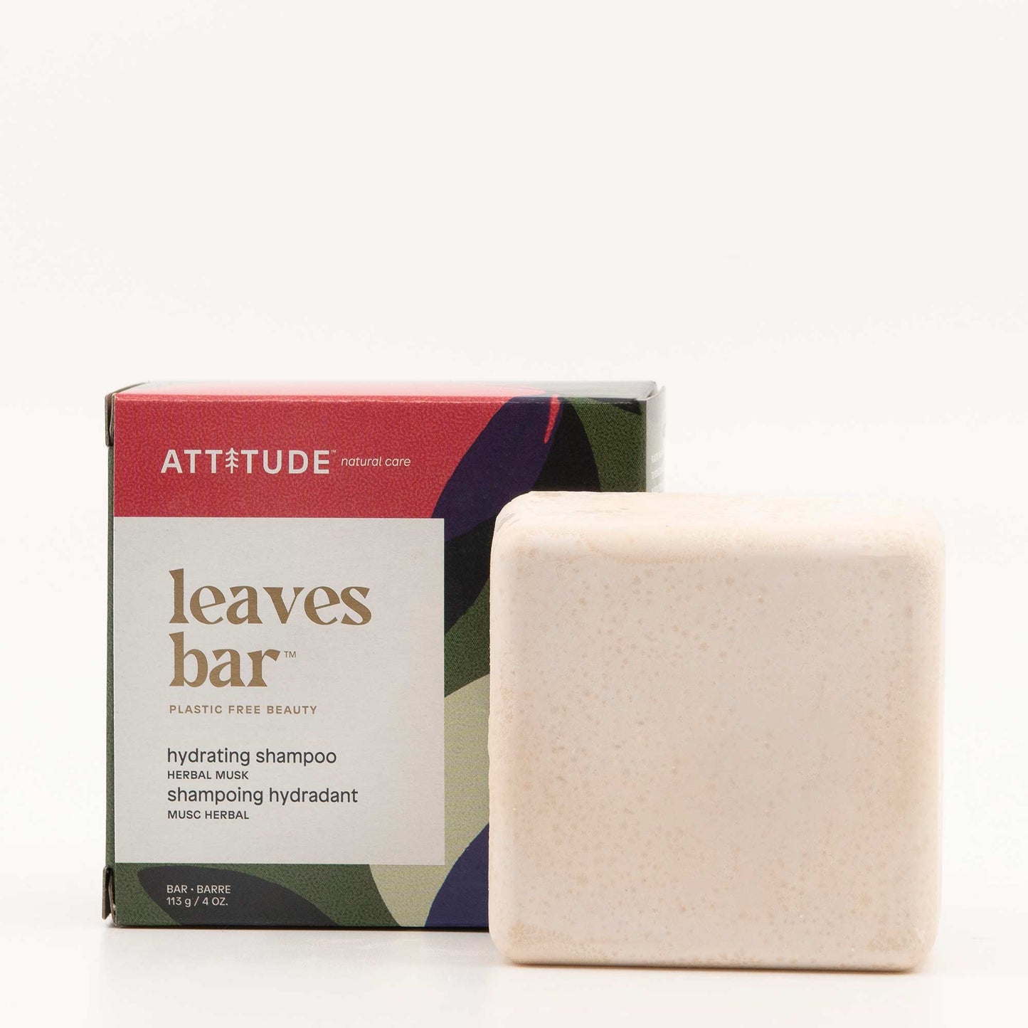 ATTITUDE leaves bar Hydrating Shampoo bar Herbal Musk 17132_en?_hover?