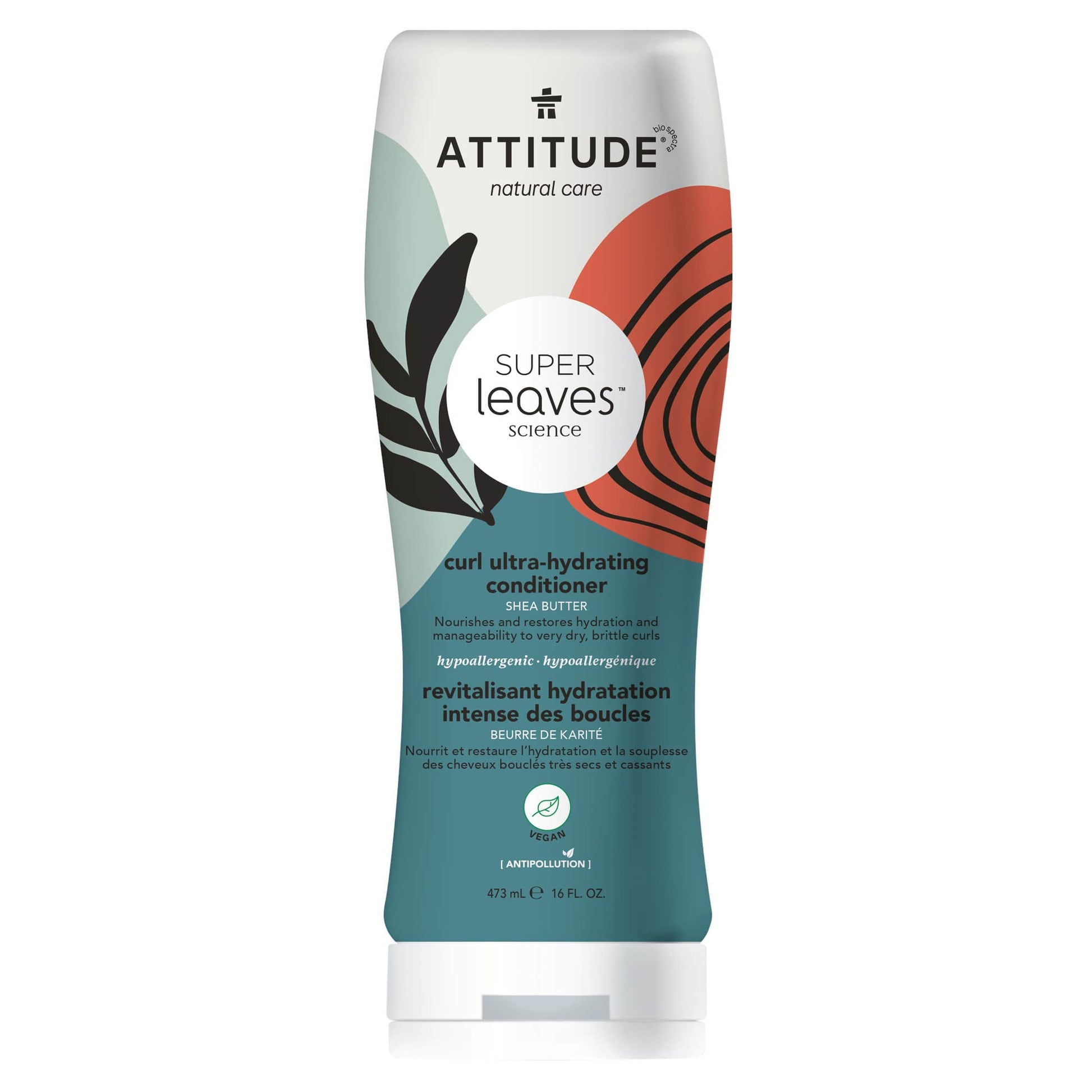 Super Leaves - Revitalisant Hydratation intense de boucles_fr?_main?