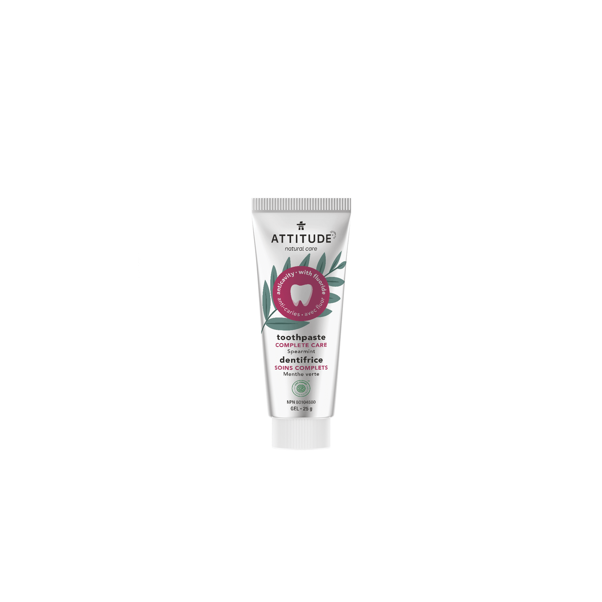 ATTITUDE Échantillon Dentifrice Adulte Soins complet- Menthe Verte_fr?_main? 25g