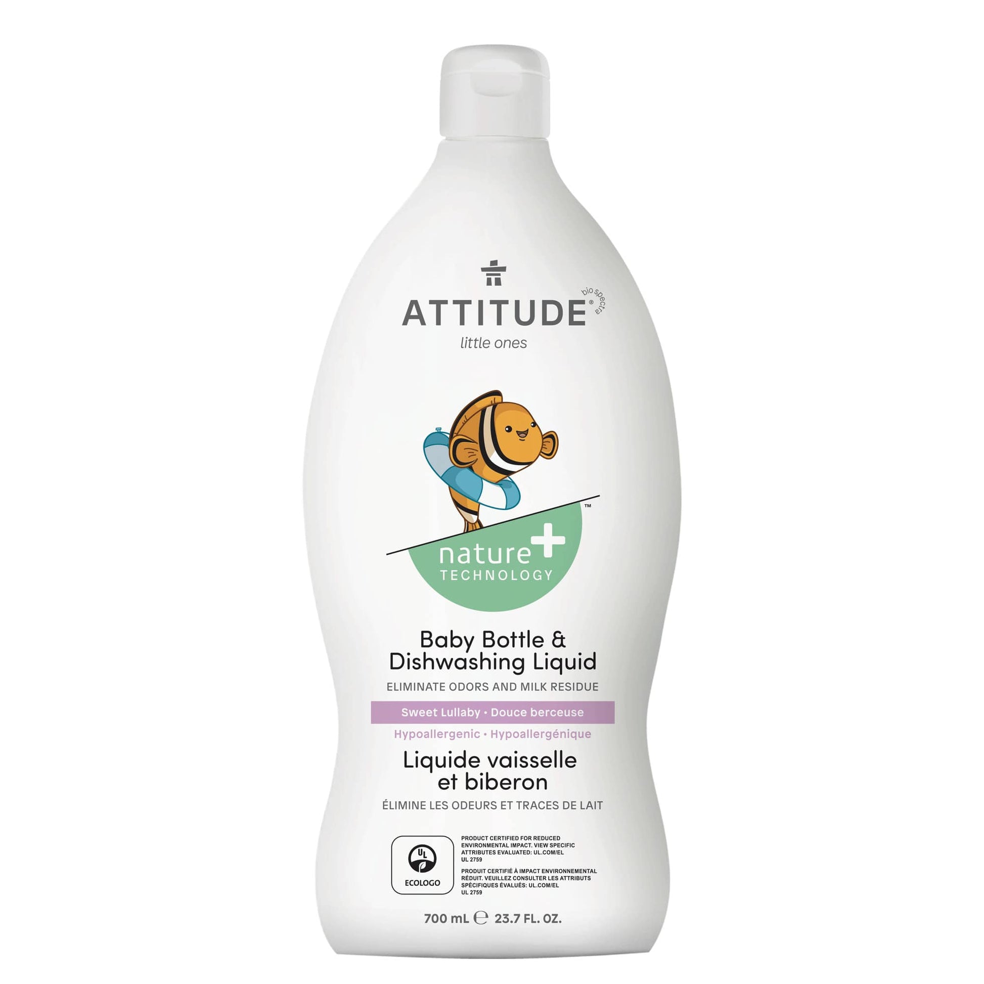 ATTITUDE-Nature+-liquide-vaisselle-pour-bebe-douce-berceuse-pouvoir-degraissant-hypoallergénique-13177_fr?_main? - Douce berceuse 