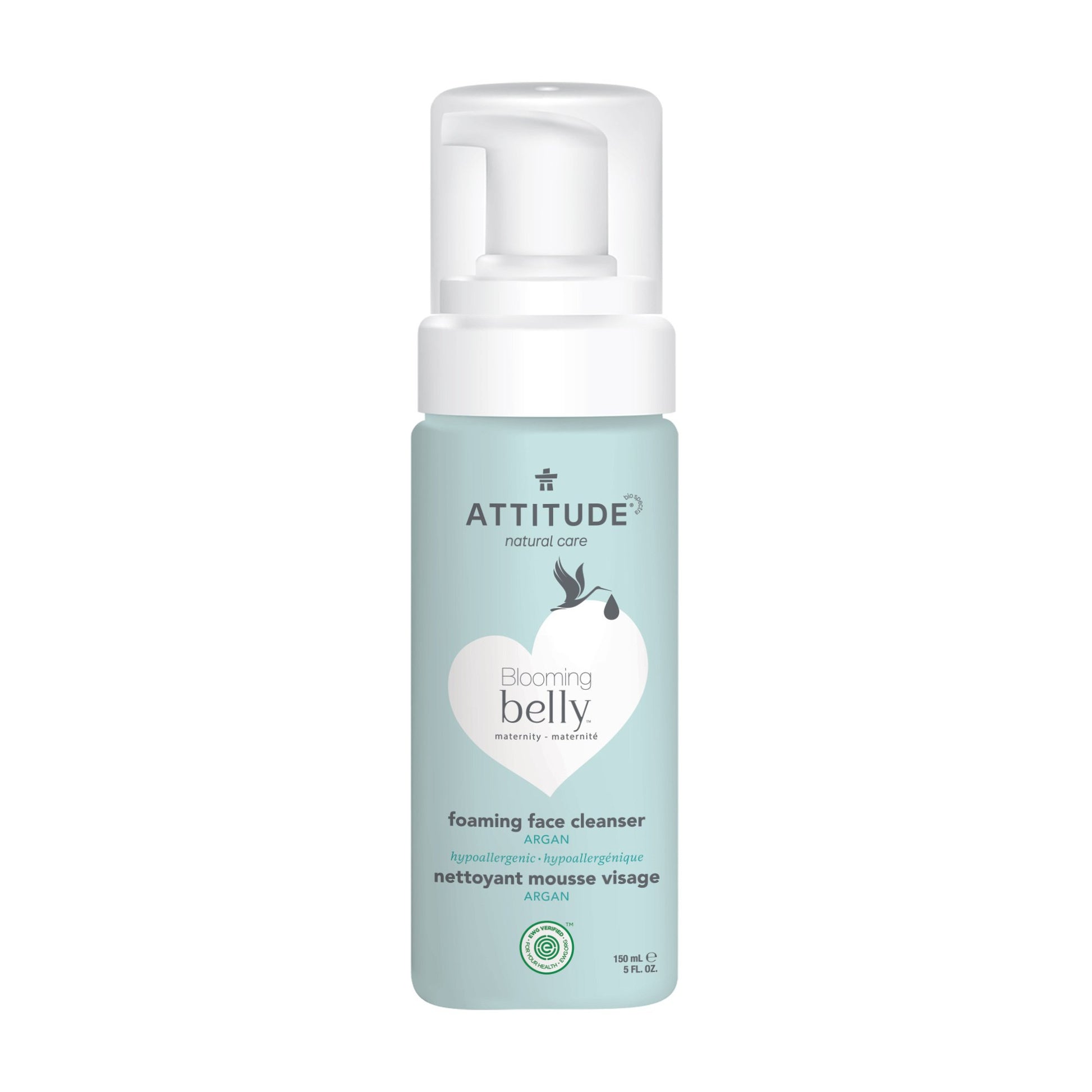 ATTITUDE Nettoyant mousse pour le visage Blooming belly™ - Argan 16610_fr?_main? 150 mL