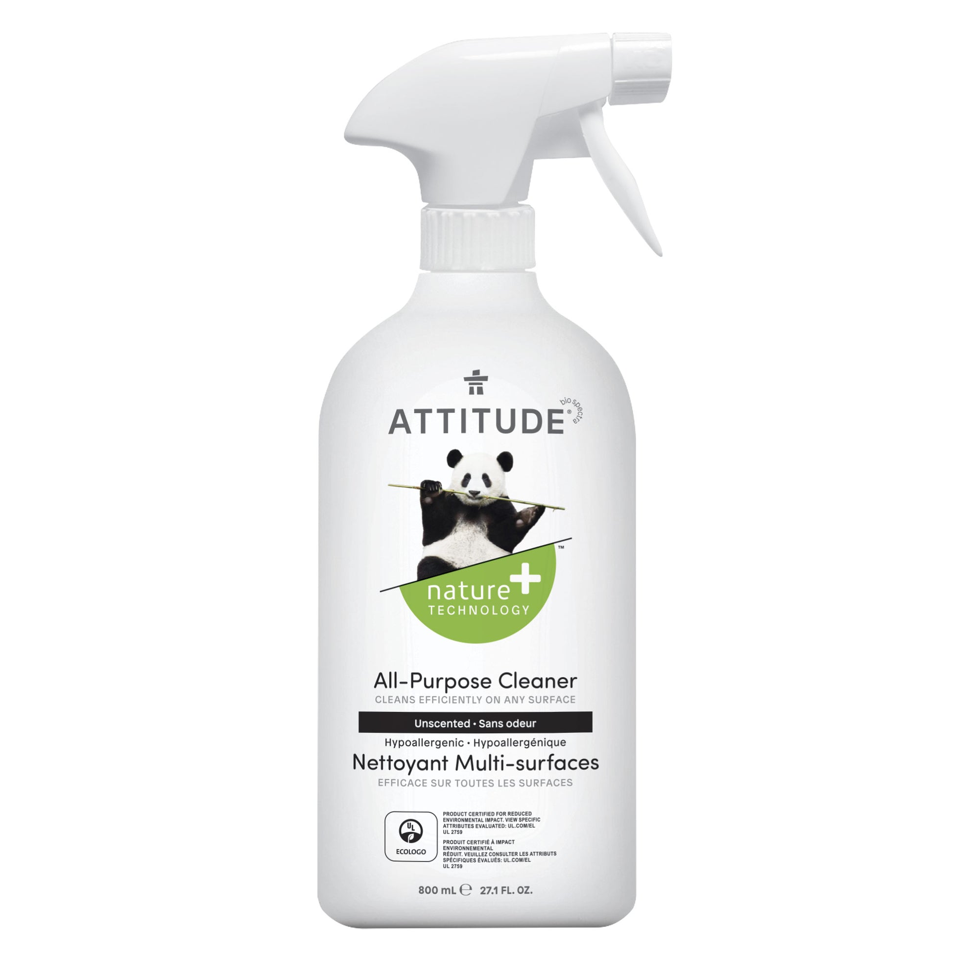 ATTITUDE nettoyant multi surfaces Sans odeur 10190_fr?_main? Sans odeur / Bouteille 800 mL