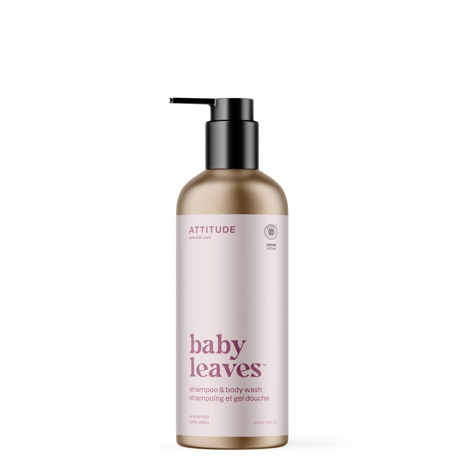 ATTITUDE Baby Leaves Aluminium Shampoing et Gel Douche Sans Odeur 19610_fr?_main? 473mL
