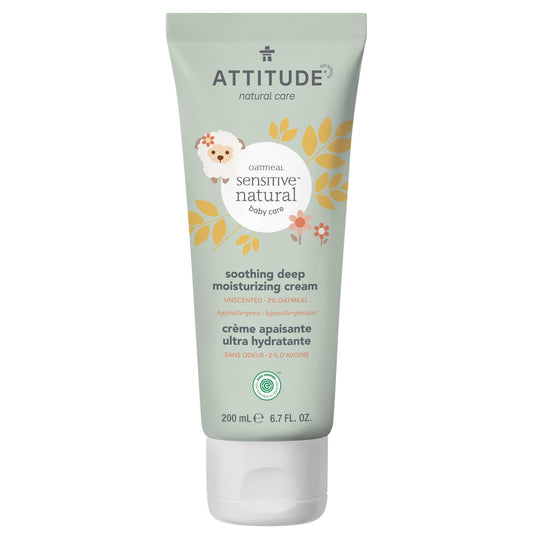 Crème ultra apaisante naturelle ATTITUDE - Peau sensible Bébé - sans odeur 60812_fr?_main?