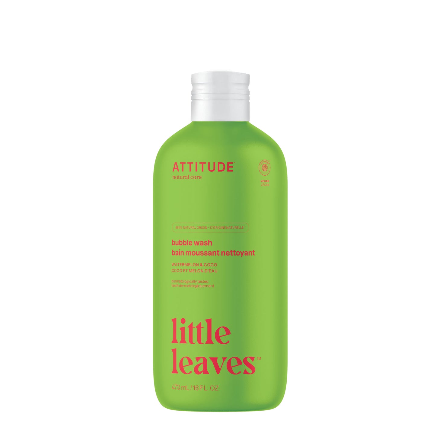 18317 ATTITUDE Little Leaves™ Bain moussant enfant Coco et Melon d'eau_fr?_main? Coco et Melon d'eau